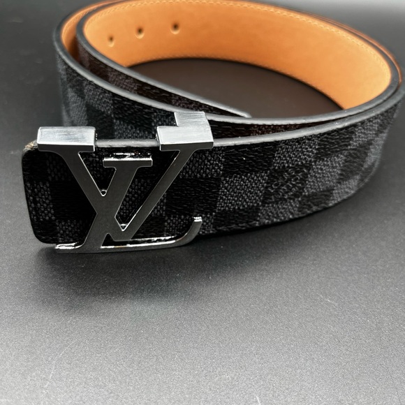 LV Black checkered Belt - Picture 2 of 4